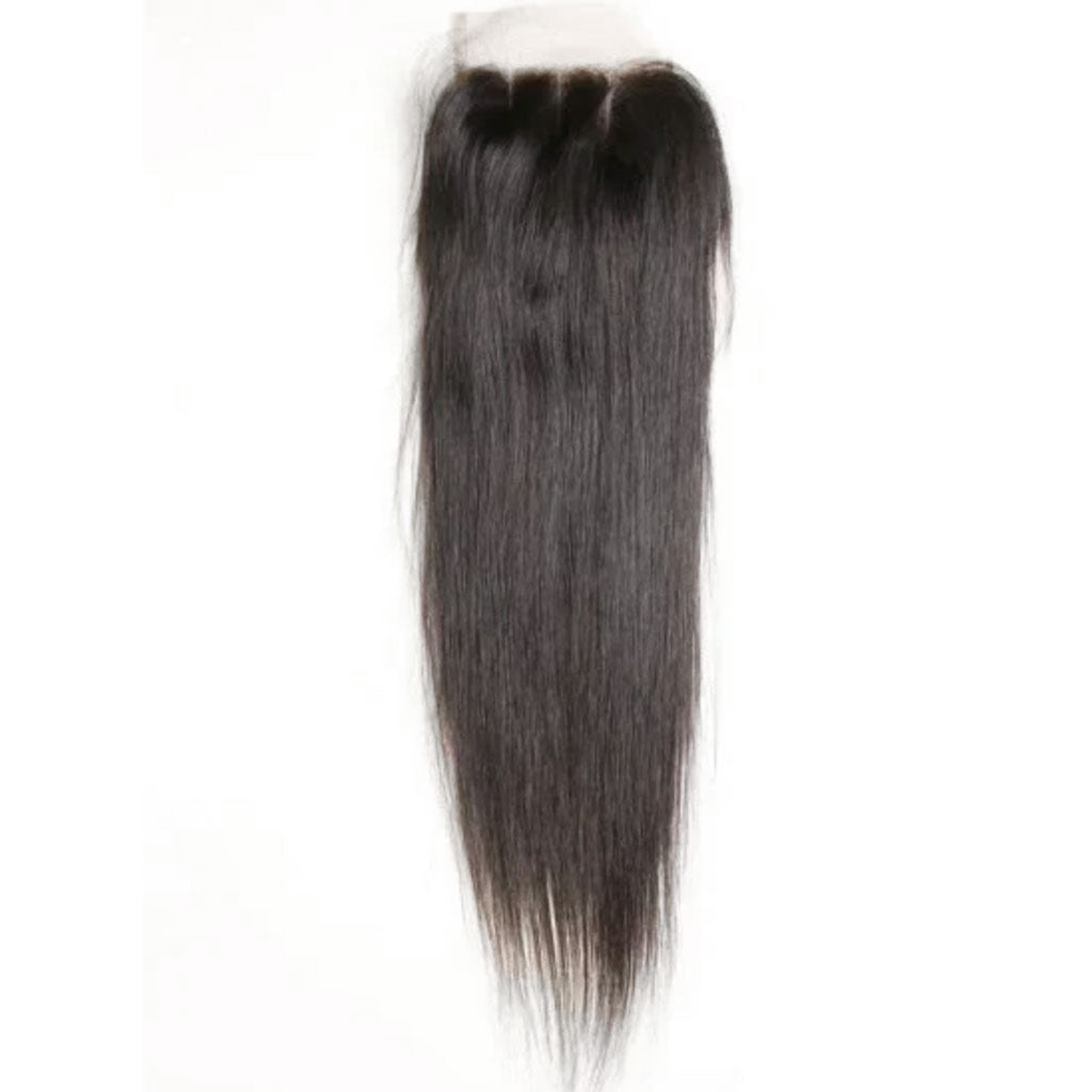 5x5 Closure – Raw Straight
