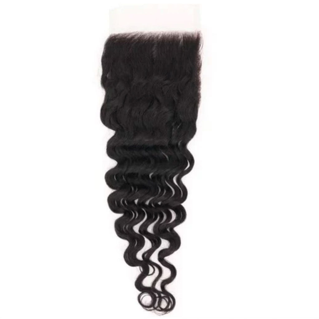 5x5 Closure – Raw Curly